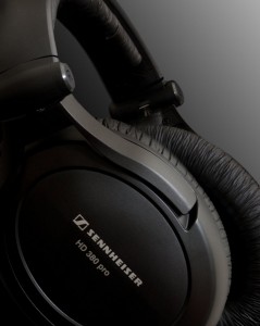 The new Sennheiser HD 380 pro headphone.