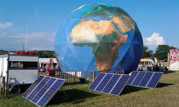 Firefly Solar’s generators powered ETC Source Four luminaires at Glastonbury this year