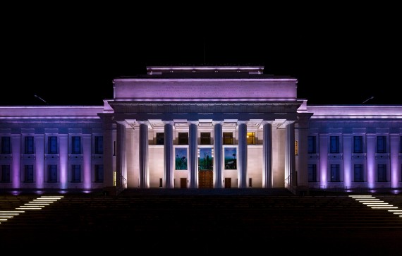 Auckland Museum Moon Light Front