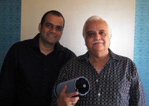 Shiv and Daman Sood from Sound Team, DPA’s new Indian distributor