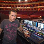 Nahuel Gutierrez with a Midas XL8 at the Royal Albert Hall