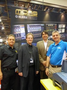 Jonathan Chitty and John Oakley, Midas Klark Teknik; Jeffrey Carman and Bill Kinal, Erikson Audio