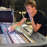 Zbigniew Hubner Theatre’s head sound engineer Sebastian Kuźma and the PRO6