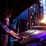 Monitor engineer Seth Kendall