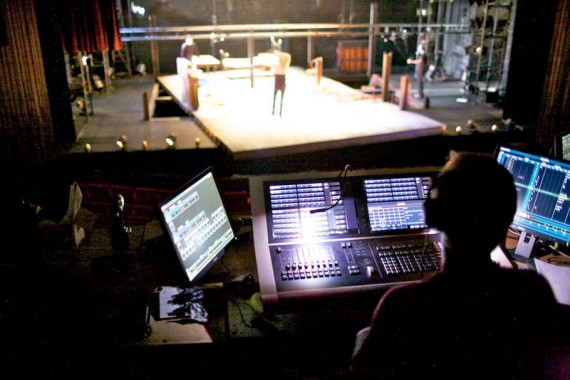 The National Theatre of Ireland’s new Eos lighting control desk