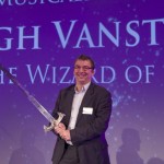 Bryan Raven accepts for Hugh Vanstone - The Wizard of Oz