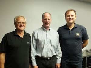 From L-R Harry von den Stemmen, Bob Schacherl and Josef Valchar