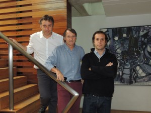 VGL’s Francisco Jaramillo, Álvaro Buzeta and Daniel Vinagre