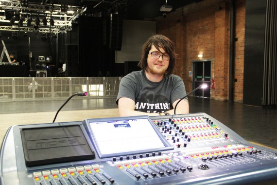 Luke Maxwell, Light and Sound Technician