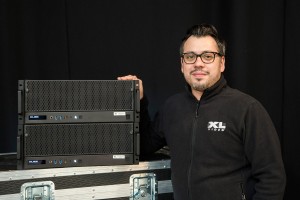 Christian Dickens with some of XL Video's new d3 Pro Range