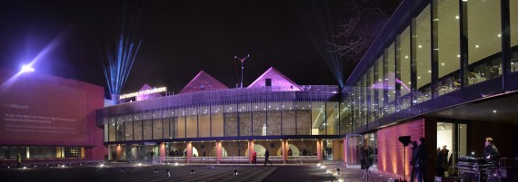 dbn Whitworth Art Gallery Opening night Panorama1