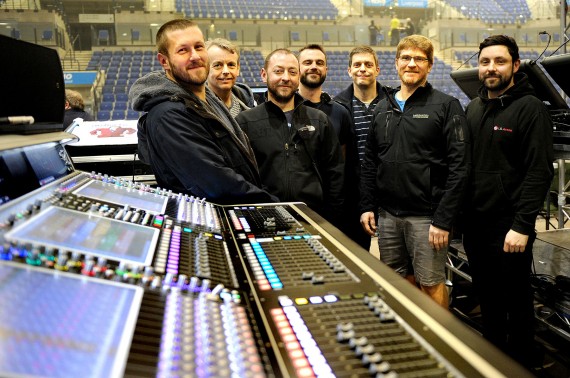 L – R . Richard Nicholson , Andy Dockerty (MD) , Marc Peers , Michael Flaherty , Dave Jones (Director) , Tony Szabo KSE , Simon Lawson