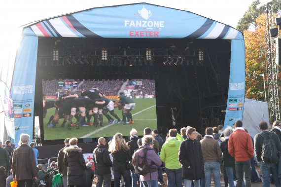 Fineline Rugby World Cup Fanzone Exeter _SAM9714