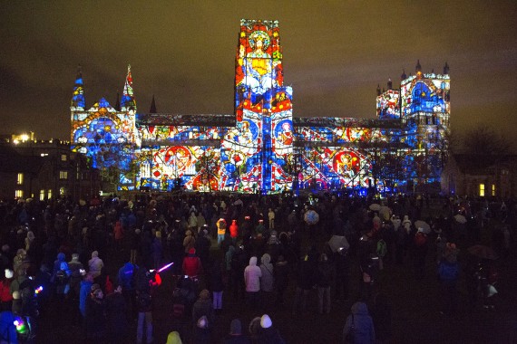 Projection Studio Durham Lumiere 2015 The Rose Window 5b363f9636_o