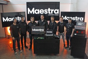 Maestra London crew with some of the new kit