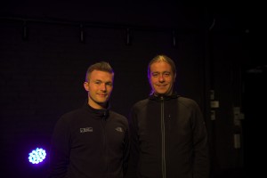 LightPartner’s Jimmy Sorensen (Technical Sales) on the left with Kristoffer